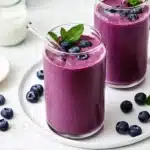 Blueberry smoothie